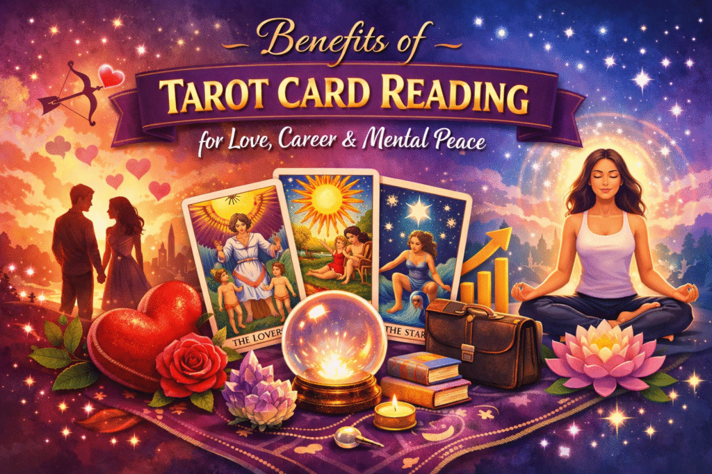Benefits of Tarot Card Reading for Love, Career & Mental Peace