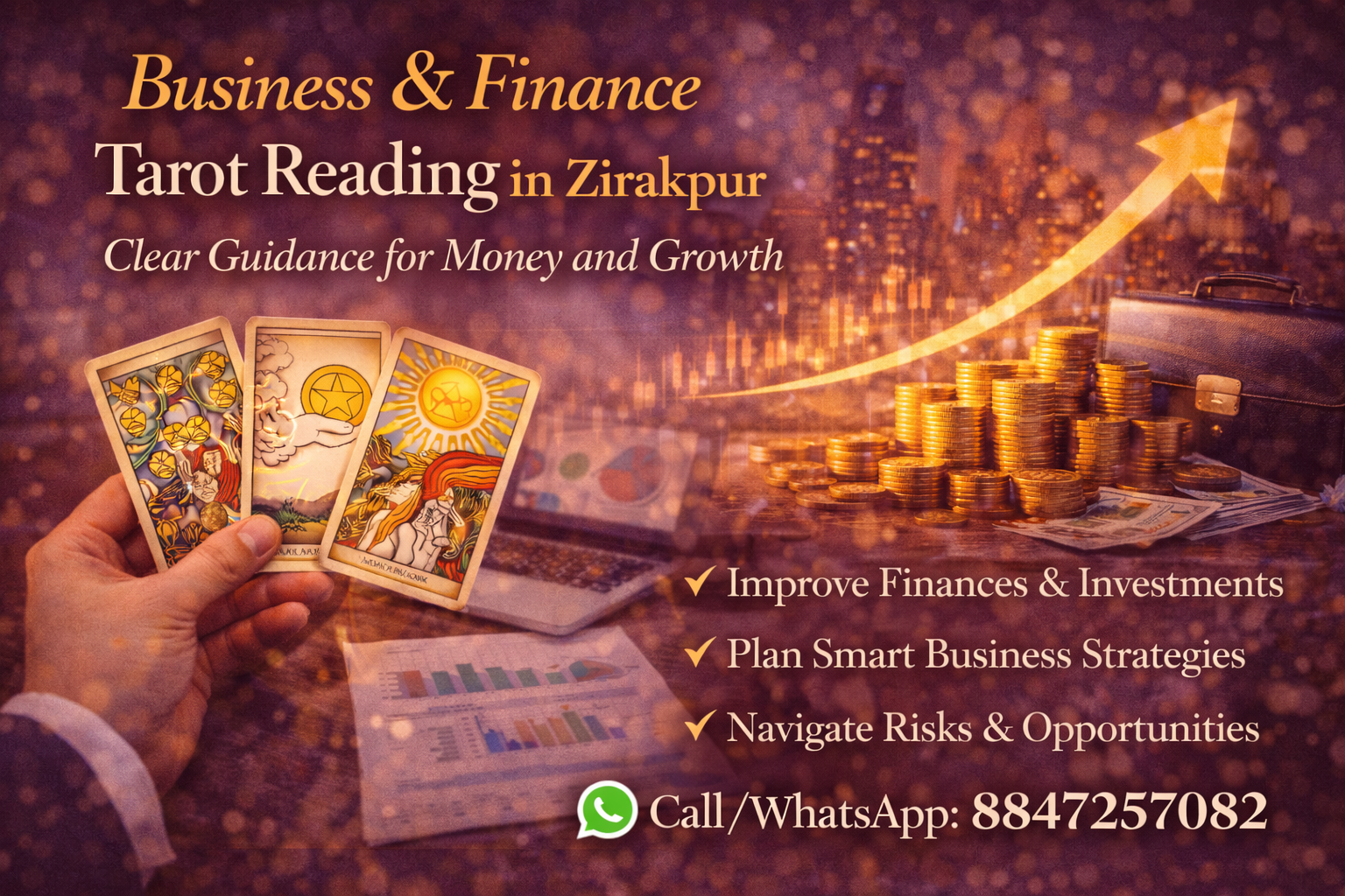 Business & Finance Tarot Reading in Zirakpur