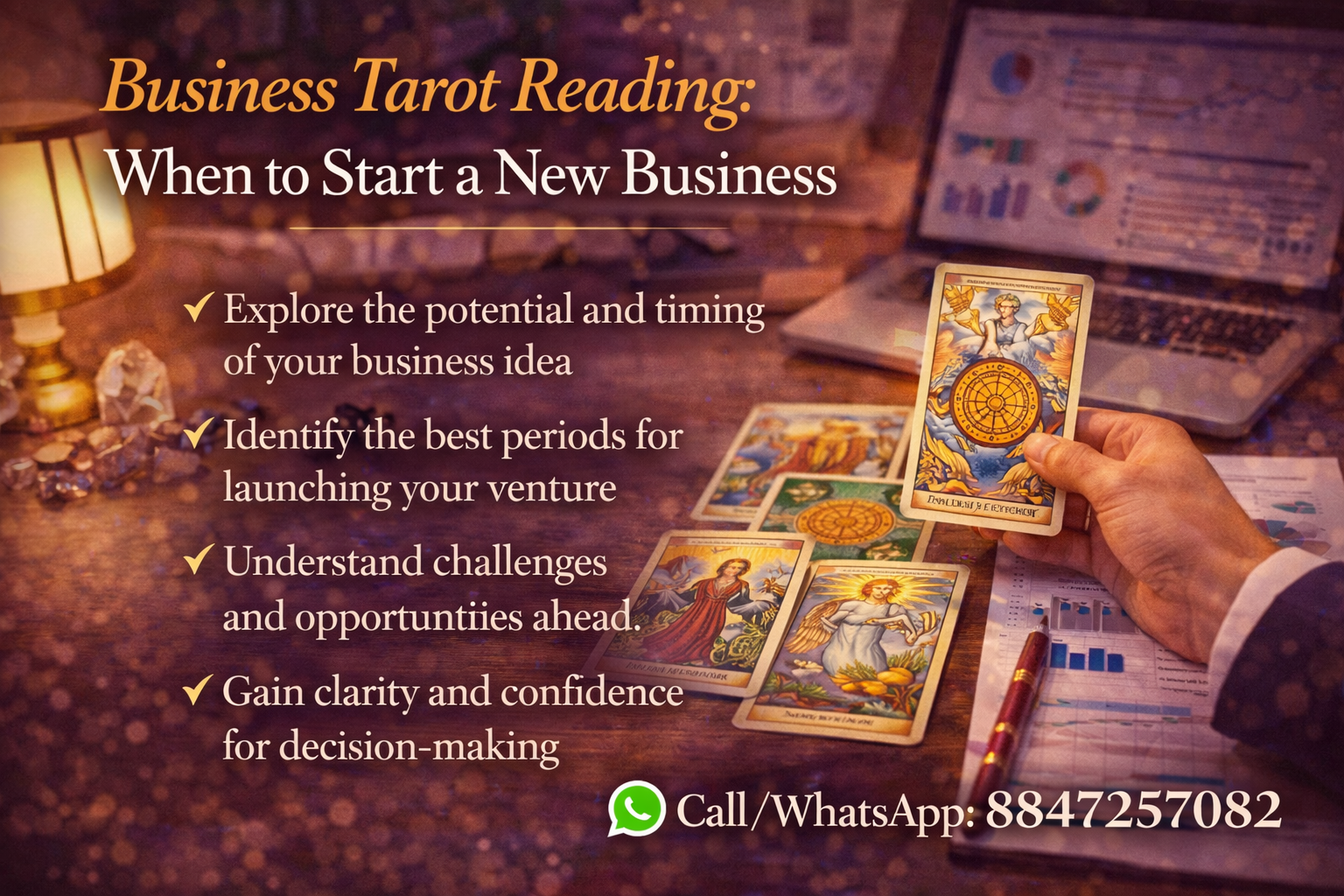 Business Tarot Reading When to Start a New Business