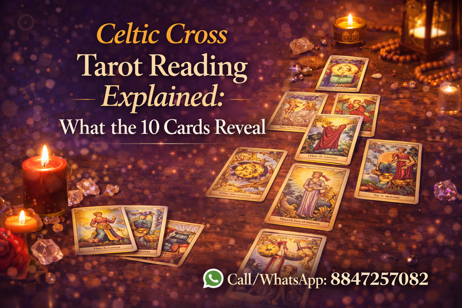 Celtic Cross Tarot Reading Explained What the 10 Cards Reveal