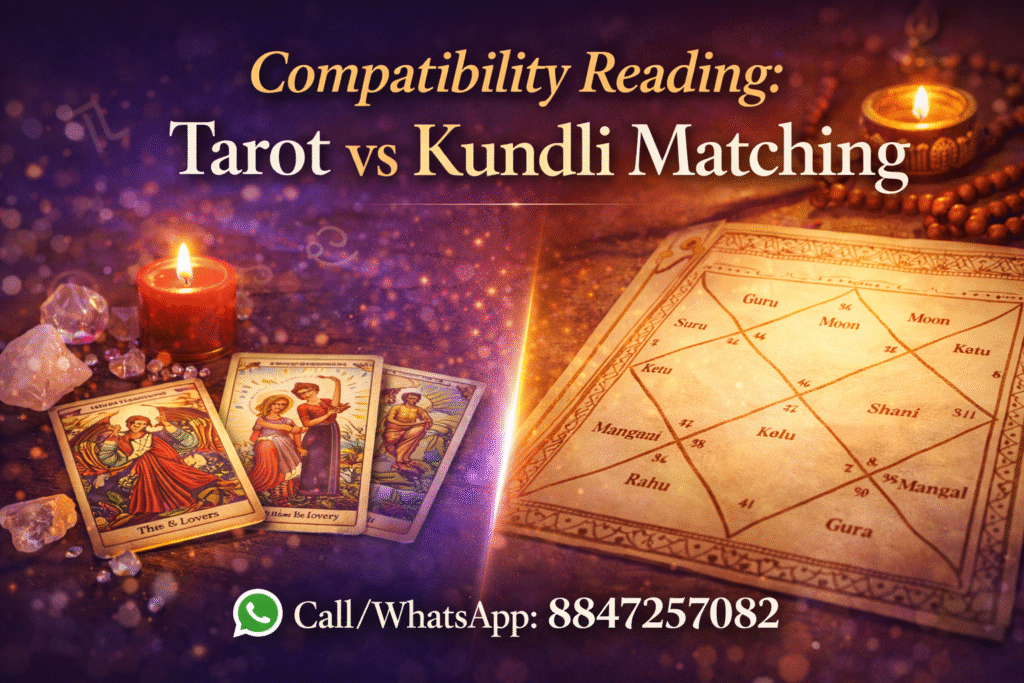 Compatibility Reading Tarot vs Kundli Matching