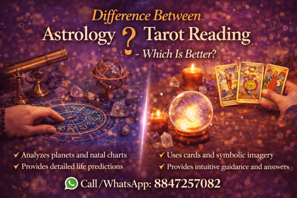 Difference Between Astrology & Tarot Reading