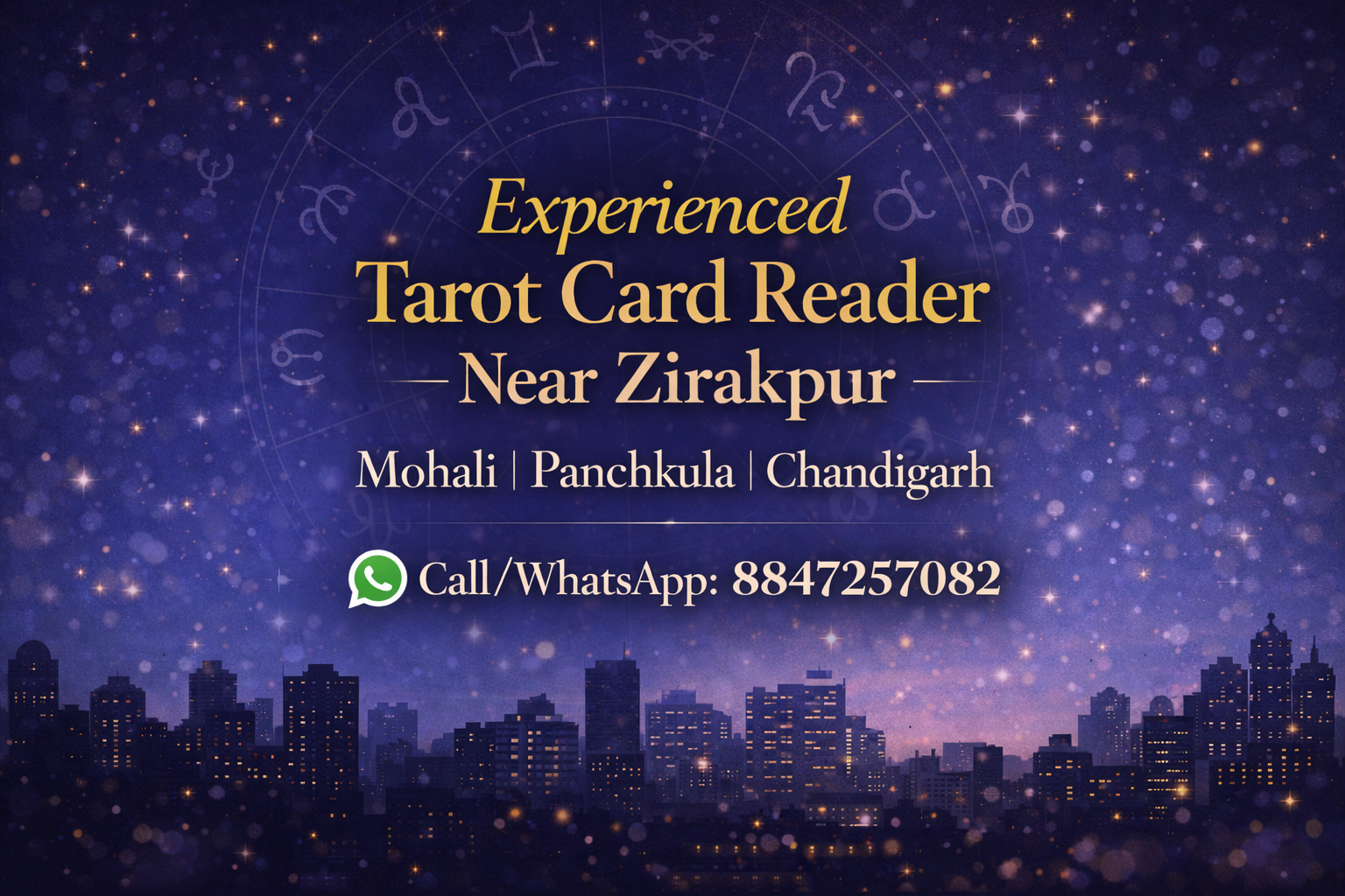 Experienced Tarot Card Reader Near Zirakpur