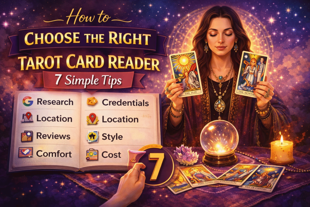 How to Choose the Right Tarot Card Reader 7 Simple Tips